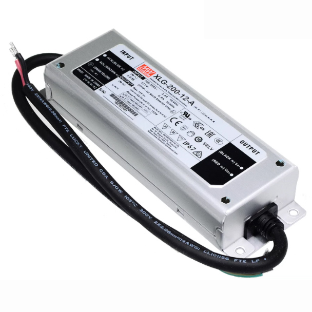 XLG-200-12-A 192Watt AC100-305V Input Voltage Mean Well Waterproof DC12V UL-Listed LED Power Supply XLG-200-12-A 192Watt AC100-305V Input Voltage Mean Well Waterproof DC12V UL-Listed LED Power Supply